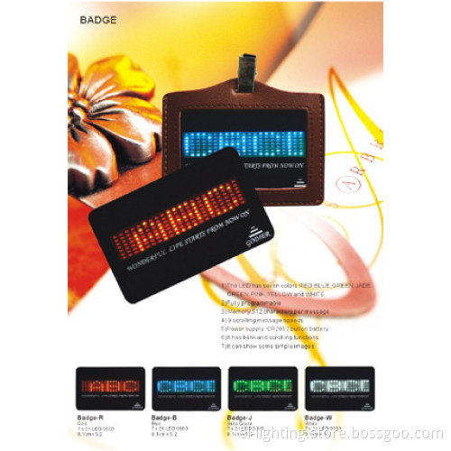 LED Badge (LED001)